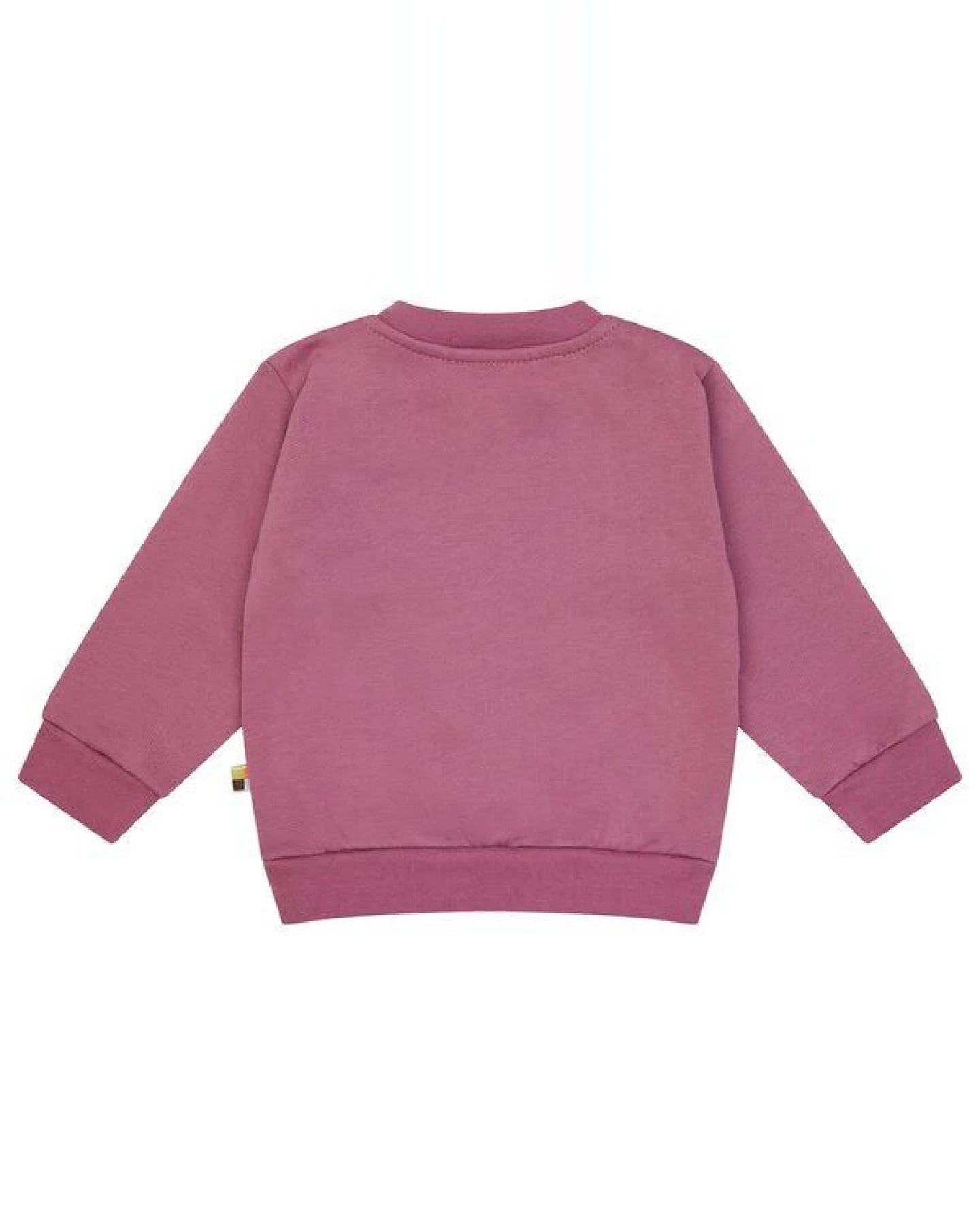 loud + proud Babys & Kinder Sweatshirt mit Druck, GOTS-zertifiziert – Ansicht 2