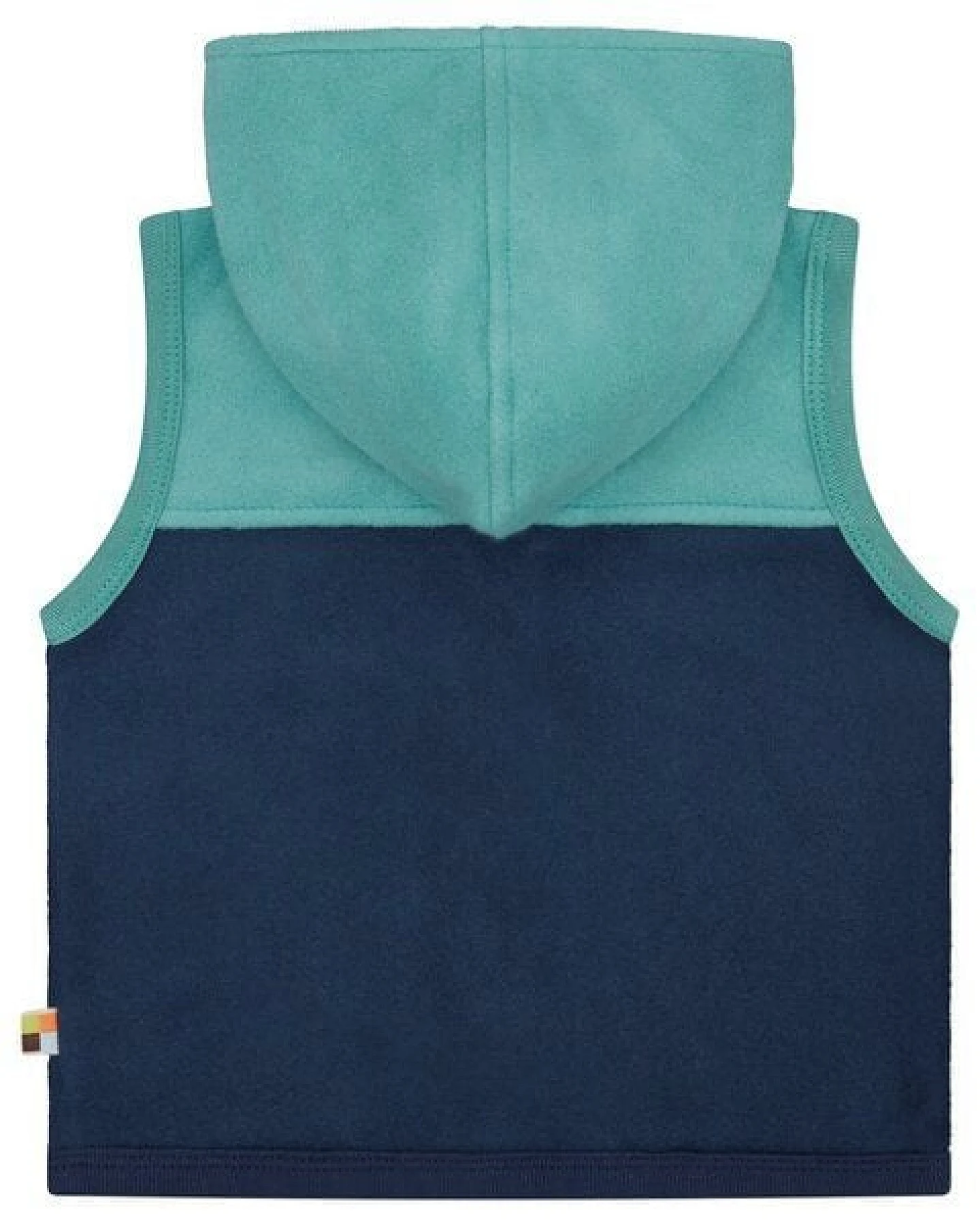 loud + proud Babys & Kinder Weste aus Baumwoll-Fleece, GOTS-zertifiziert – Ansicht 2