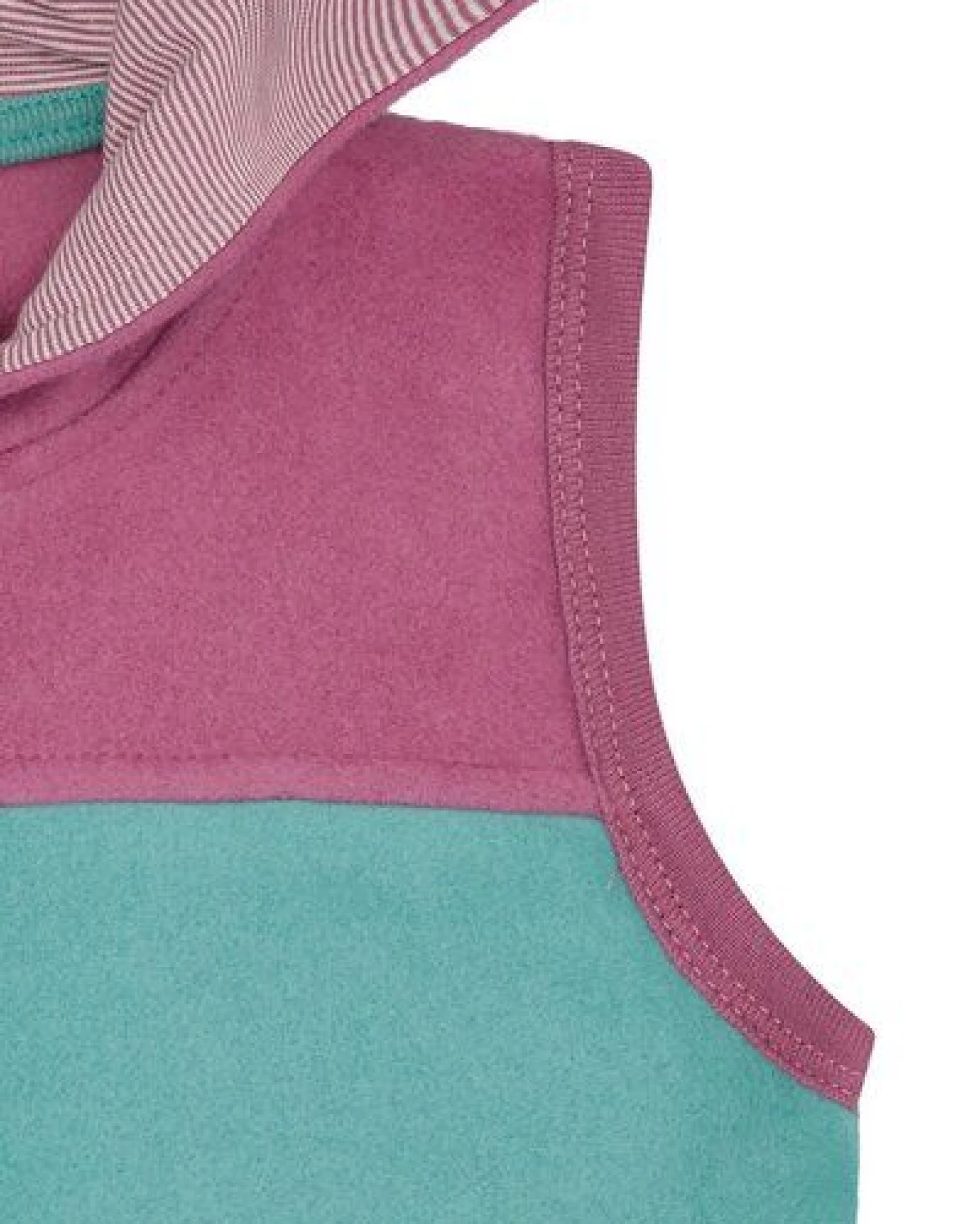 loud + proud Babys & Kinder Weste aus Baumwoll-Fleece, GOTS-zertifiziert – Ansicht 3