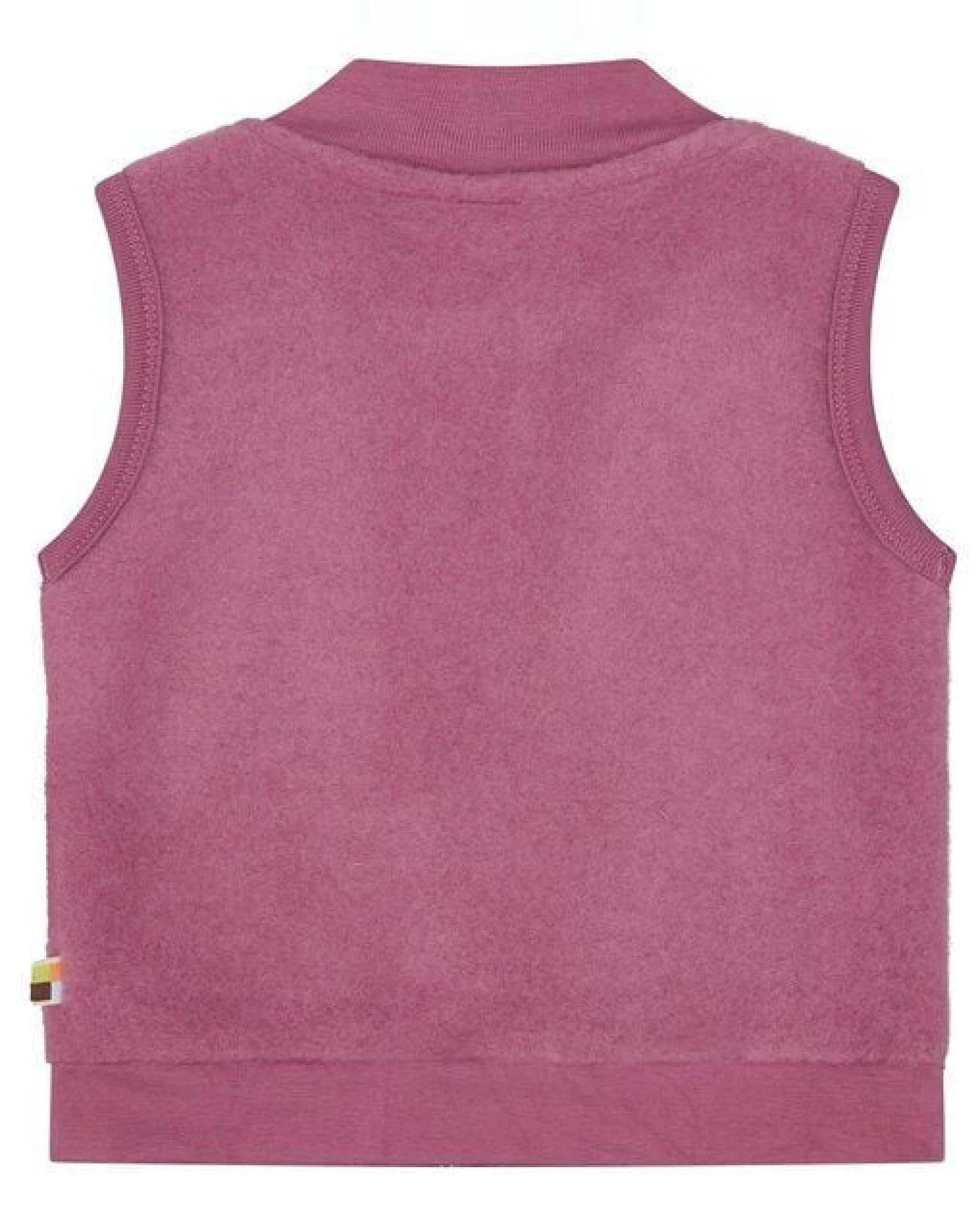 loud + proud Babys & Kinder Weste aus Wollfleece, GOTS-zertifiziert – Ansicht 2