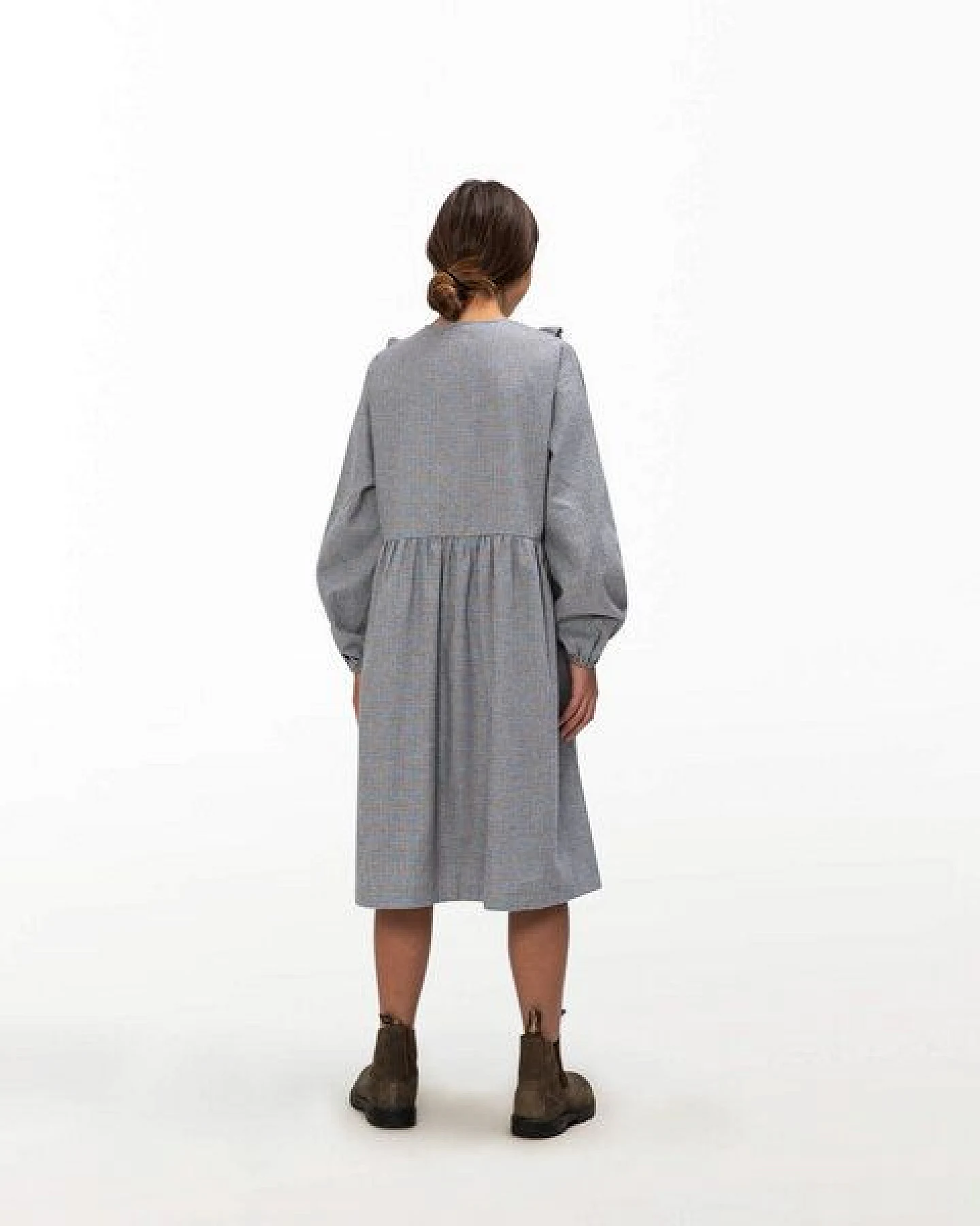 Matona Herbstliches Flannelkleid für Kinder aus Bio-Baumwolle / Flannel Kids Dress – Ansicht 2