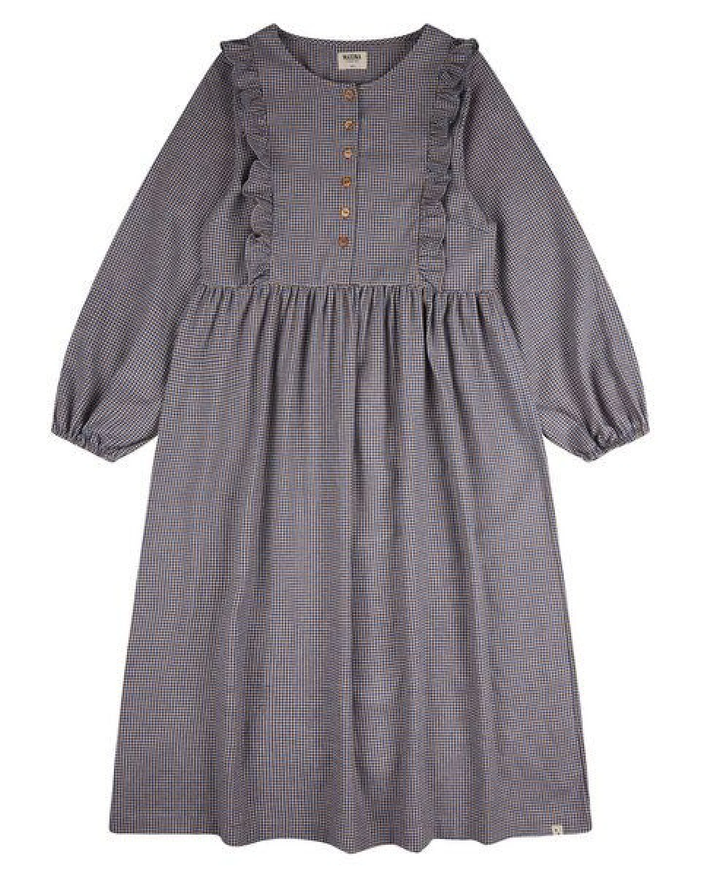 Matona Herbstliches Flannelkleid für Kinder aus Bio-Baumwolle / Flannel Kids Dress – Ansicht 3