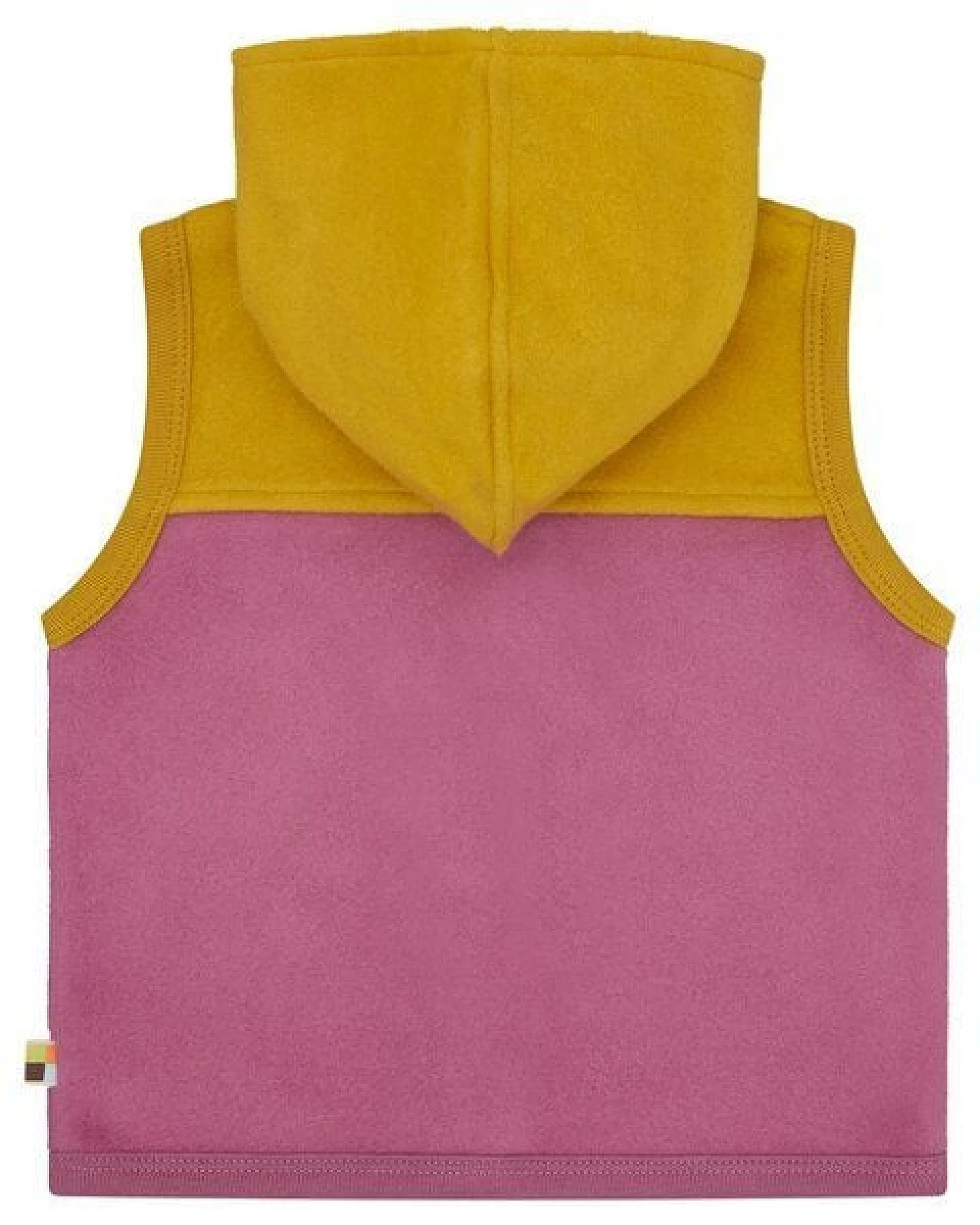 loud + proud Babys & Kinder Weste aus Baumwoll-Fleece, GOTS-zertifiziert – Ansicht 2