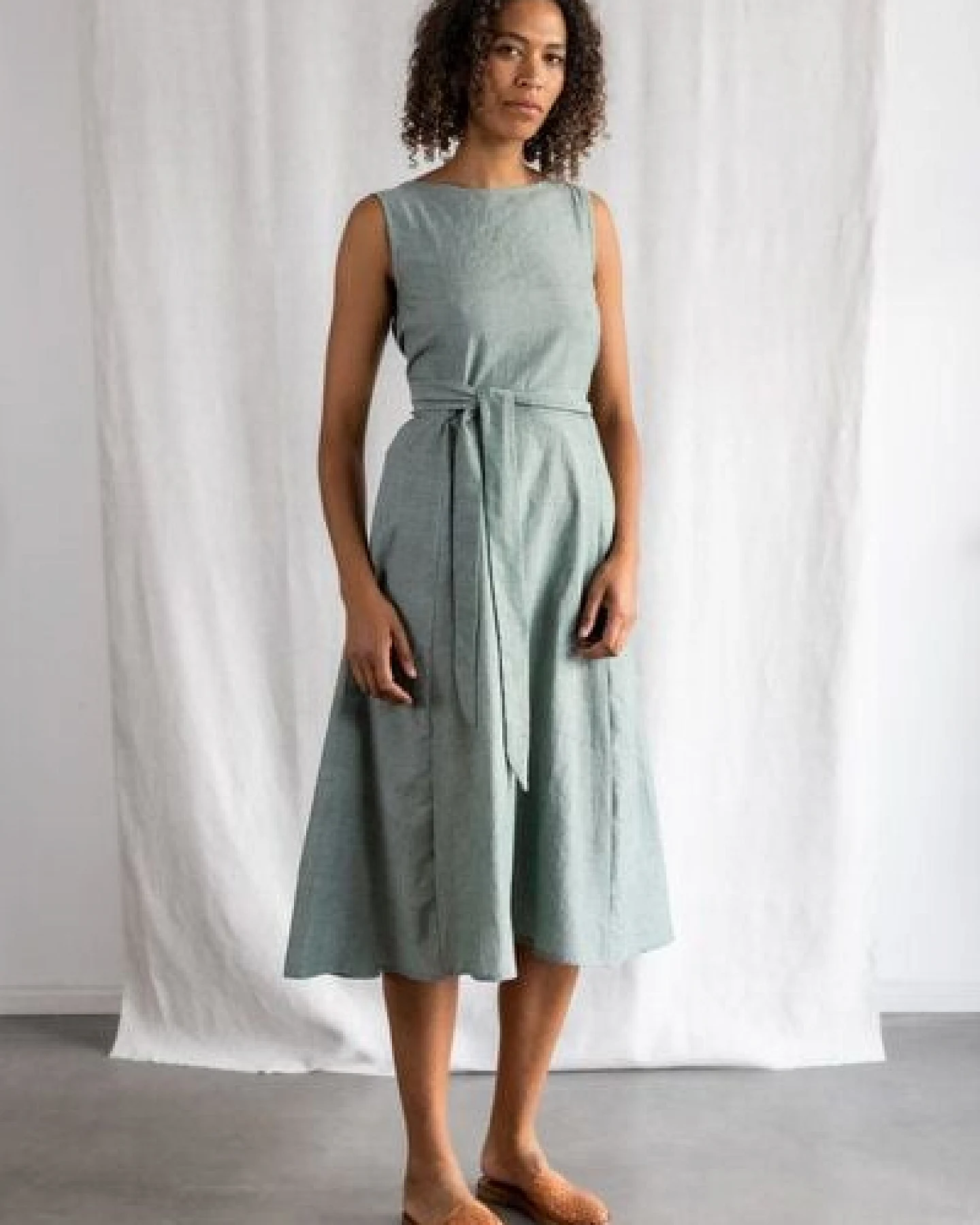 Jyoti - Fair Works Bio-Baumwoll Kleid Karishmi – Ansicht 2