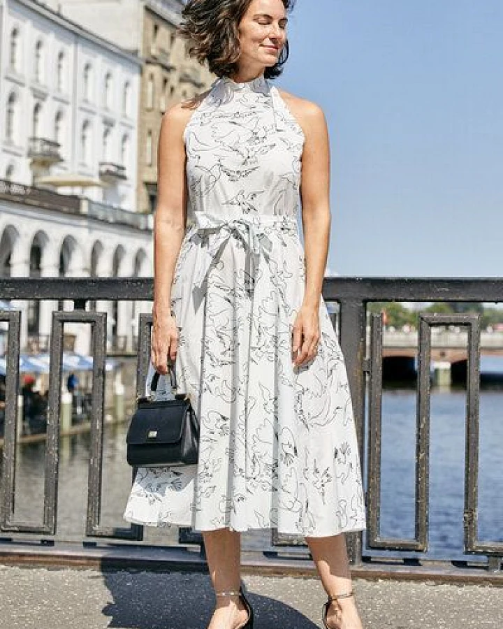 Sophia Schneider-Esleben Kleid Thekla - Damenkleid aus Bio-Baumwolle