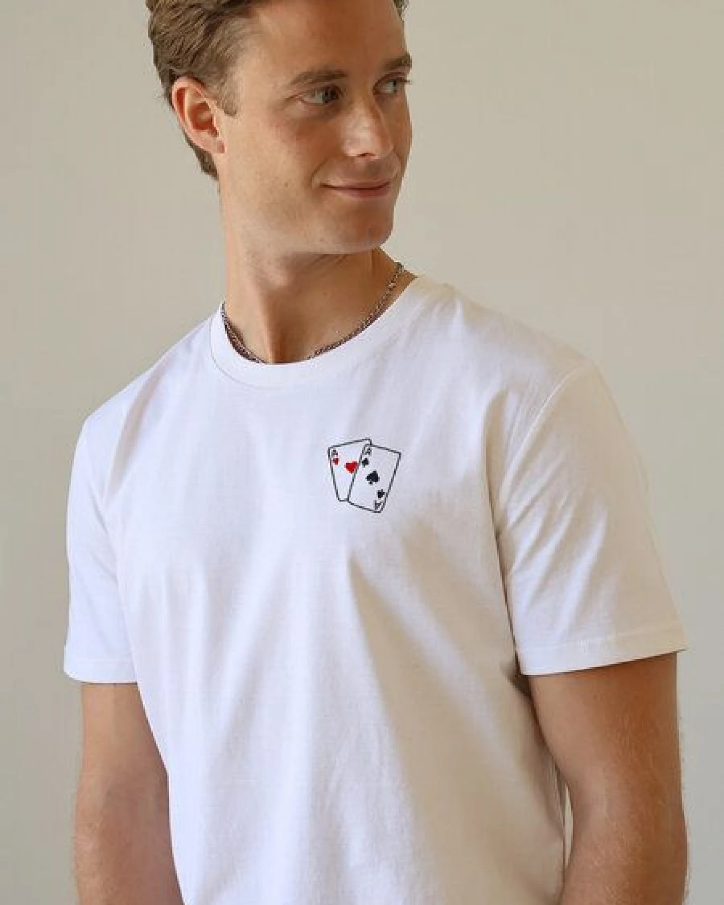 Kultgut Artdesign - Shirt aus recycelter Biobaumwolle / Trumpf – Ansicht 3