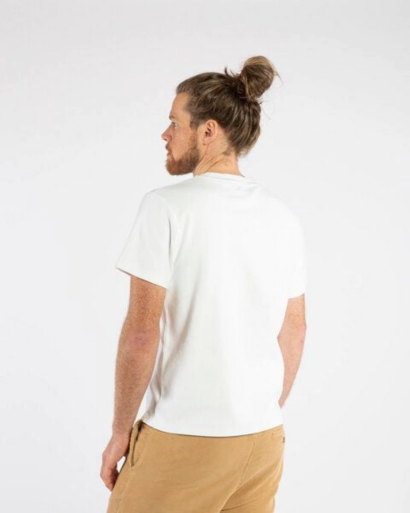 Matona Klassisches T-Shirt für Männer aus Bio-Baumwolle / Heavyweight T-Shirt – Ansicht 2
