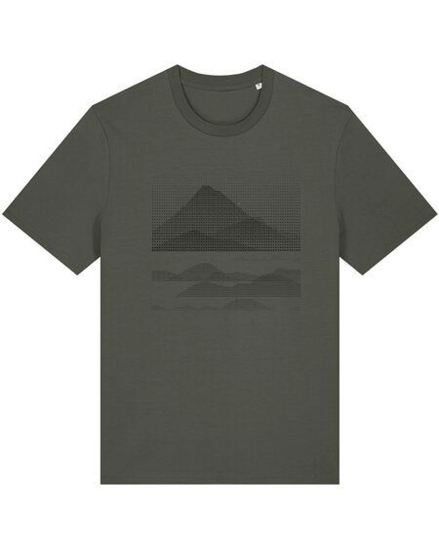 Kultgut Artdesign - Klassik Shirt / Pixel Mountain – Ansicht 2