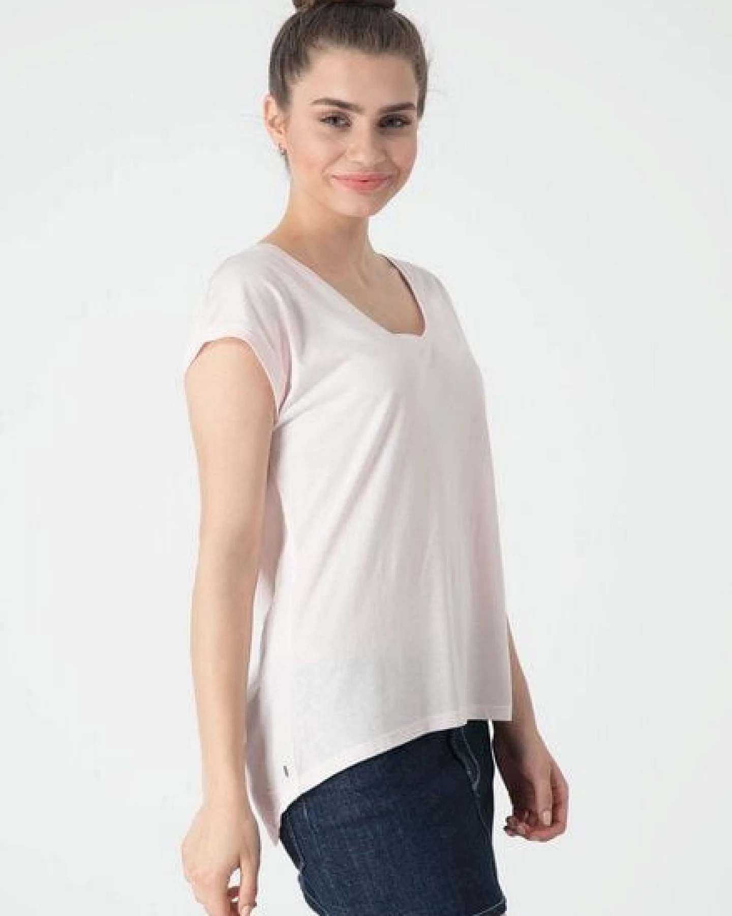 ORGANICATION T-shirt aus Tencel® und Baumwolle – Ansicht 2