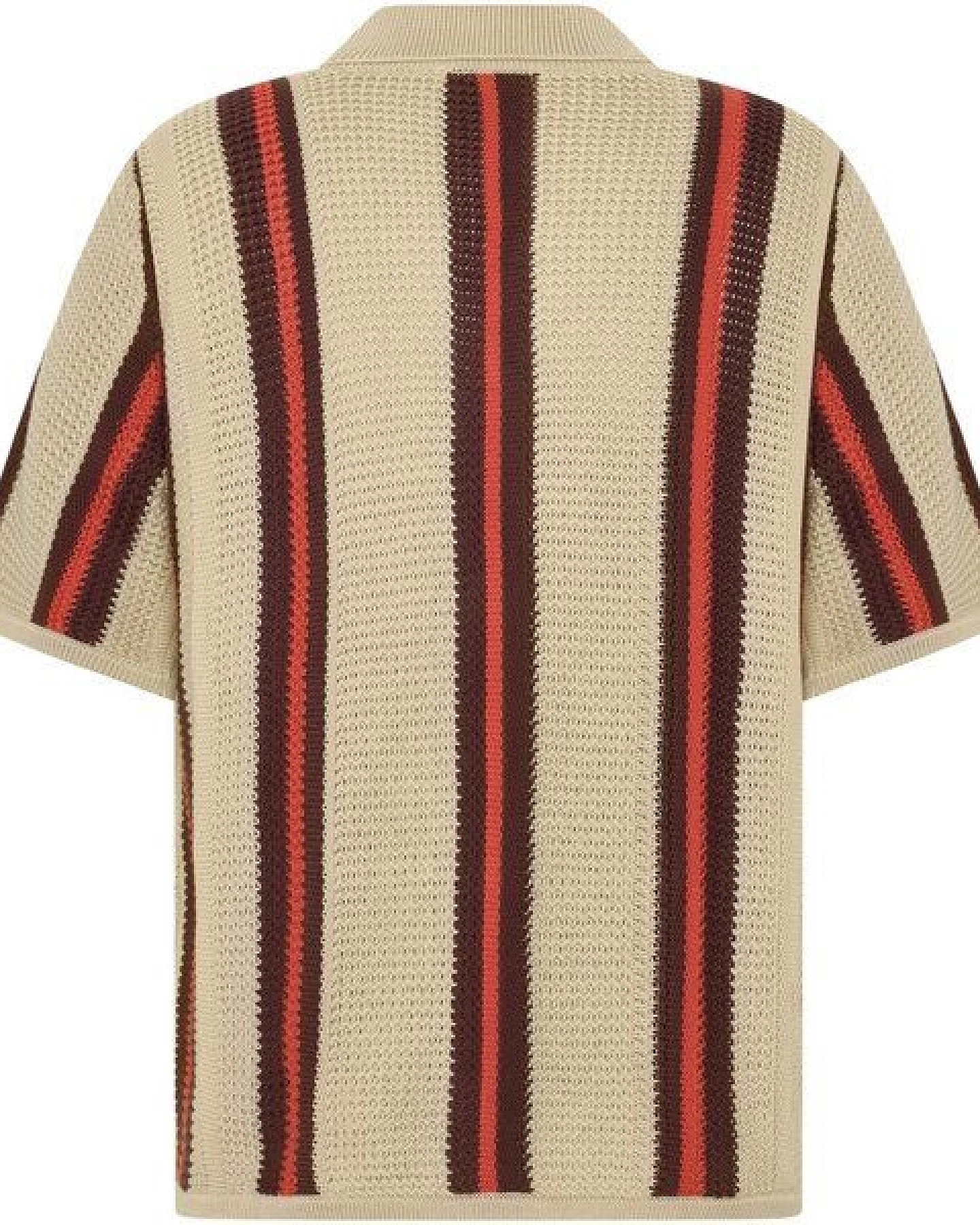 Knowledge Cotton Apparel Regular Striped Knit Shirt – Ansicht 2