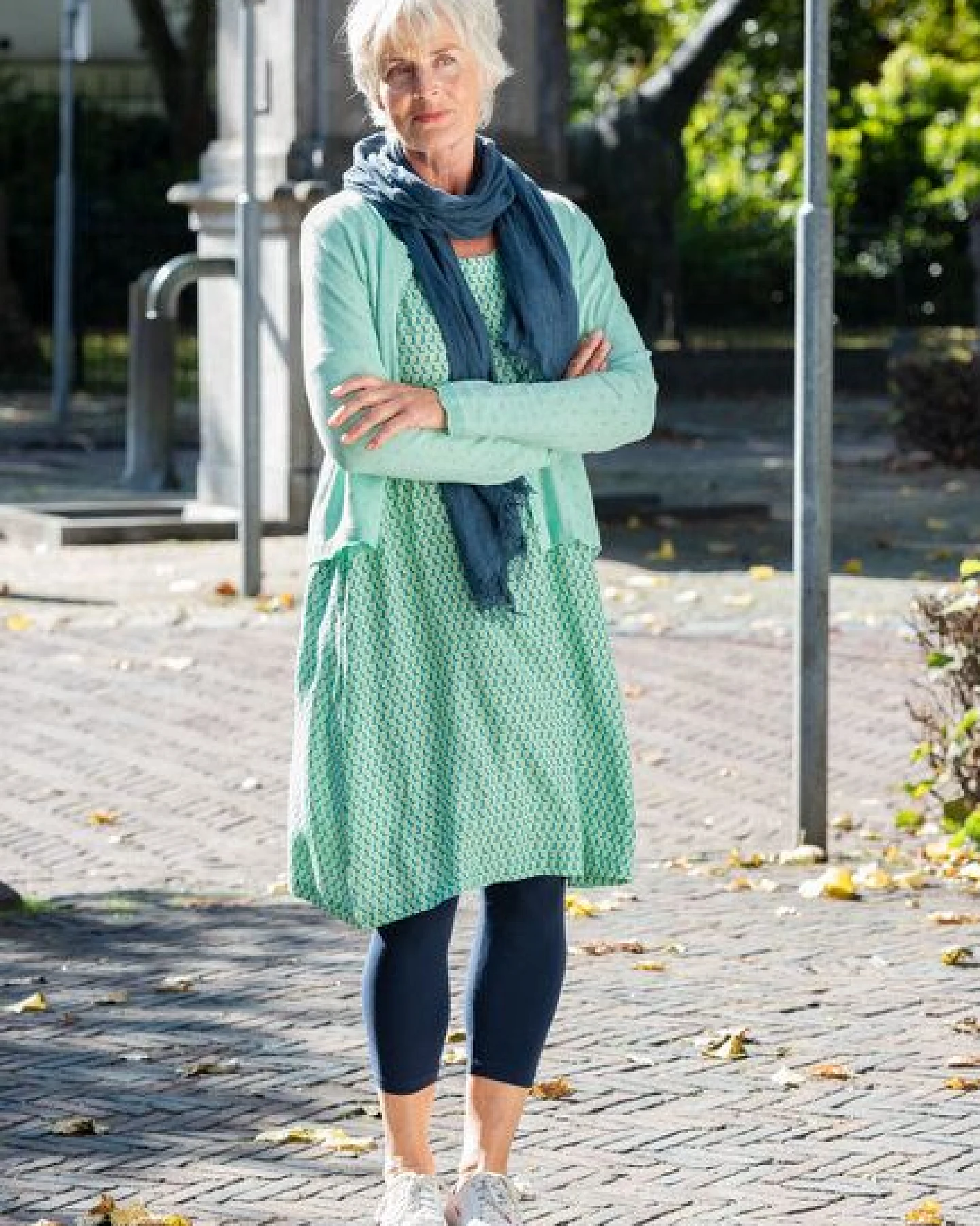 Heidekönigin Ajour Strickjacke HOLA – Ansicht 4