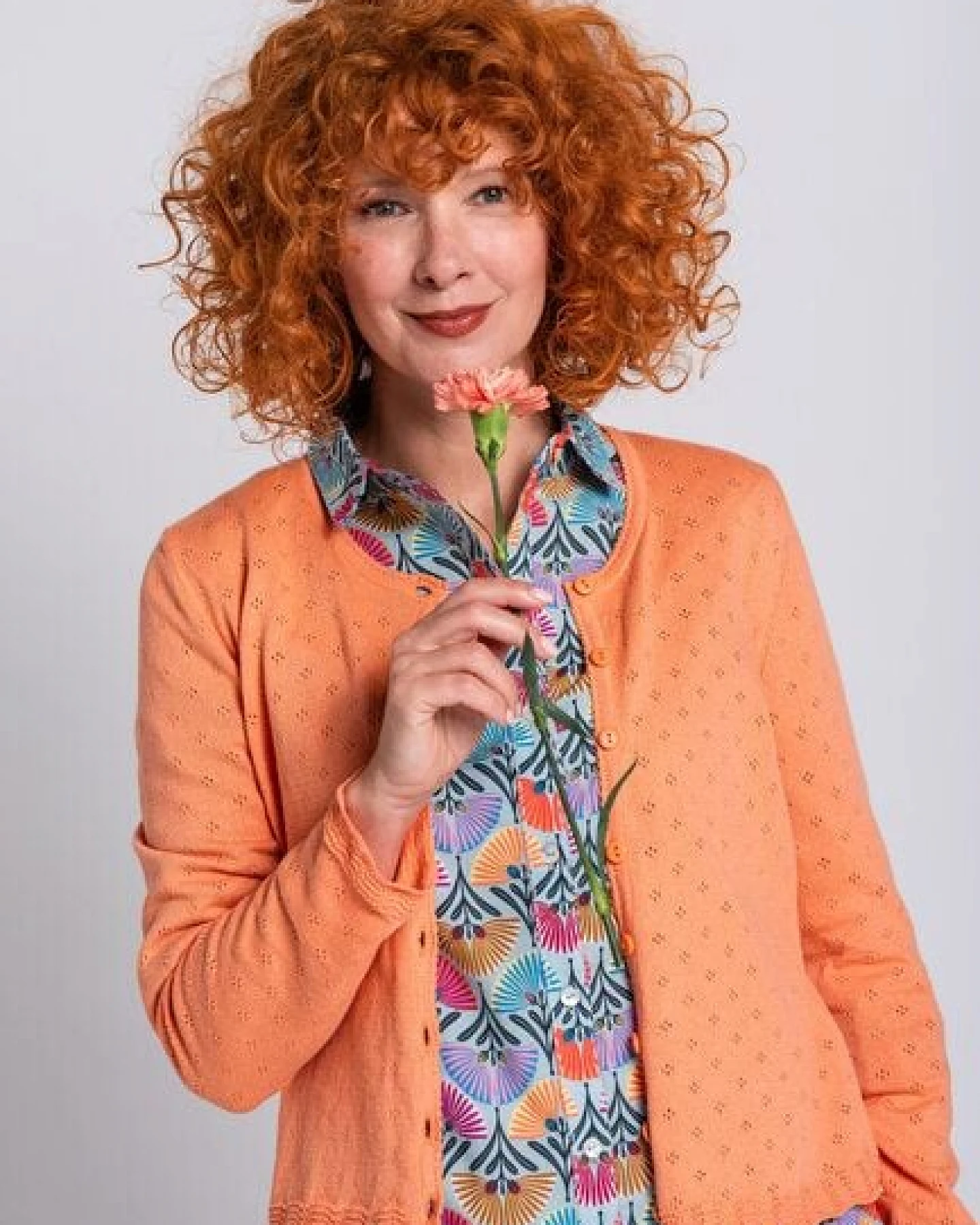 Heidekönigin Ajour Strickjacke HOLA – Ansicht 2