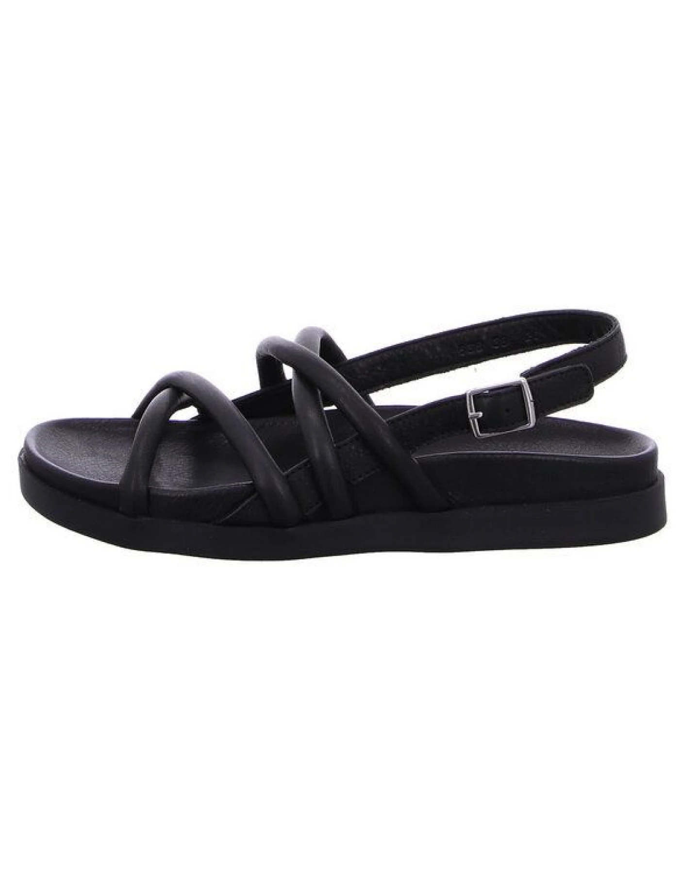 Werner Schuhe Fußbettpantolette Liguster - schwarz – Ansicht 2