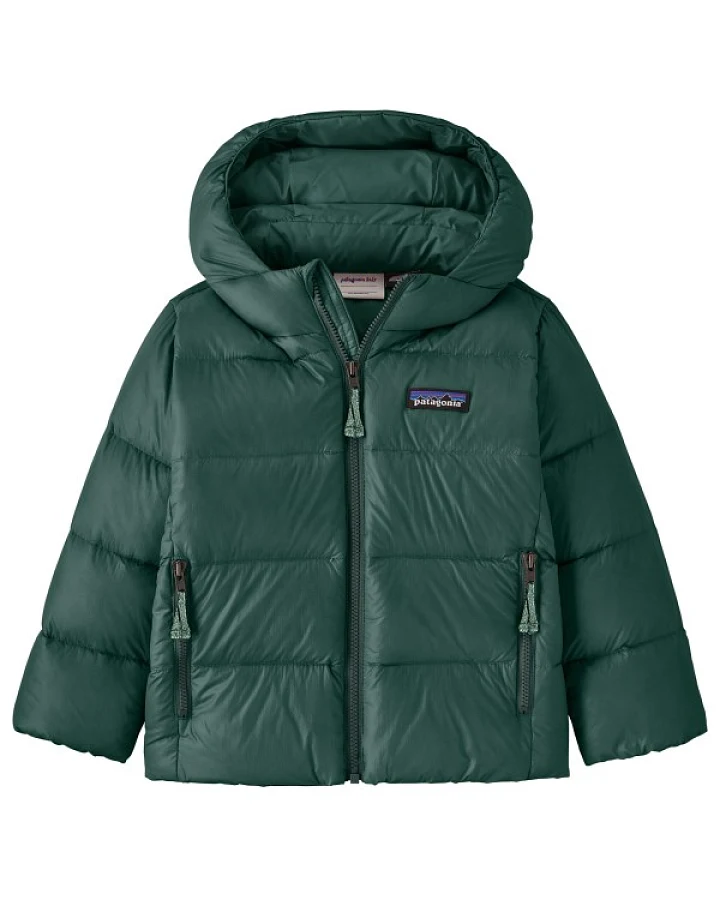 Patagonia - Baby's Hi-Loft Down Sweater Hoody - Daunenjacke Gr 3-6 Months grün