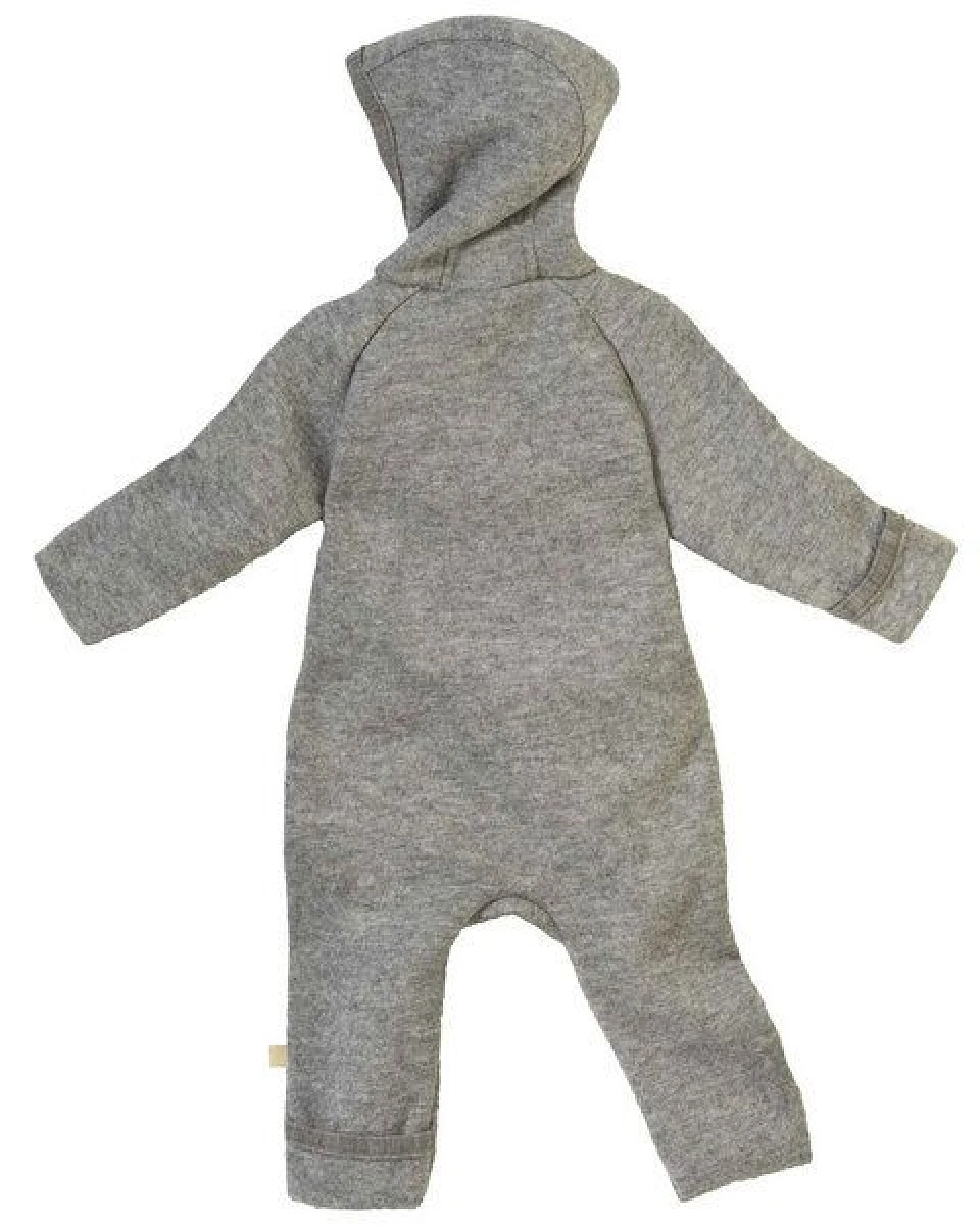 Disana Baby Walk Zipp Overall kbT-Merinowolle – Ansicht 3