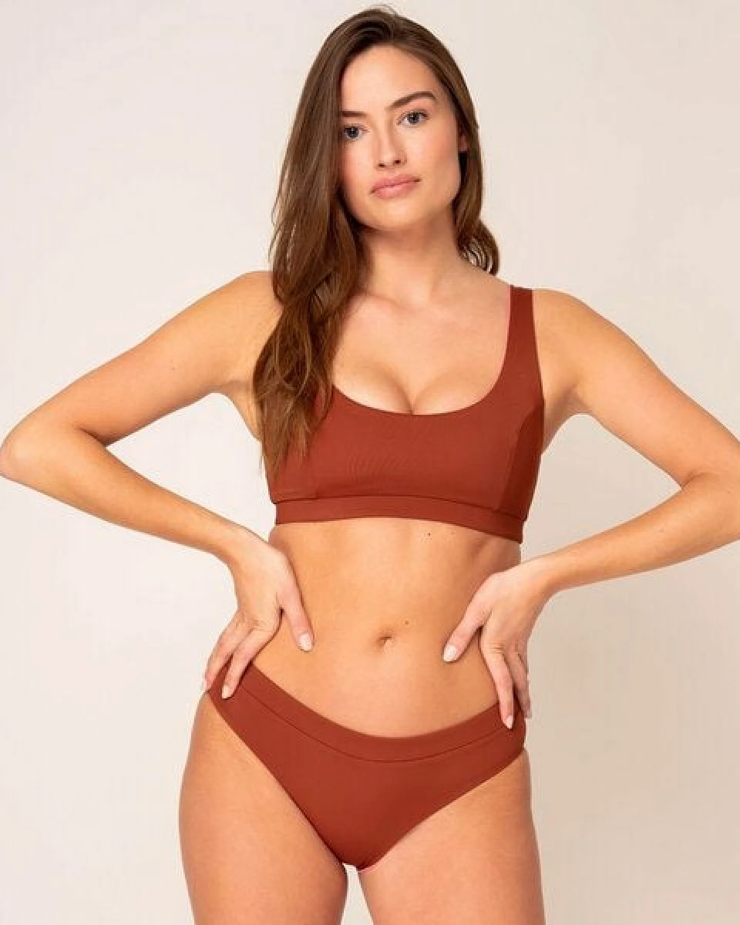 Woodlike Ocean Anais Top - wendbar uni – Ansicht 3