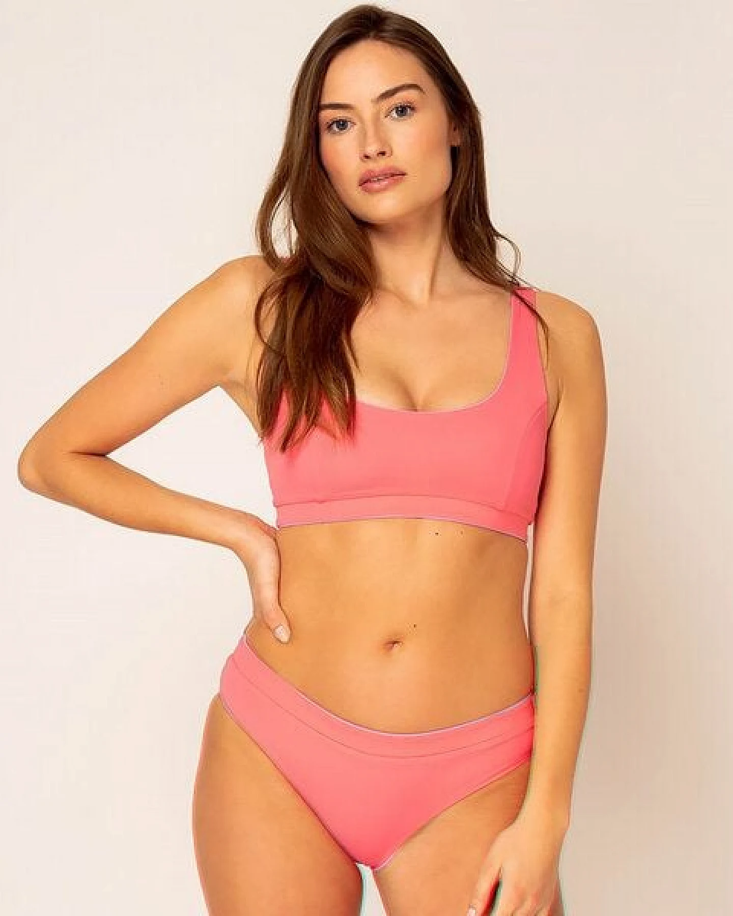 Woodlike Ocean Anais Top - wendbar uni – Ansicht 4