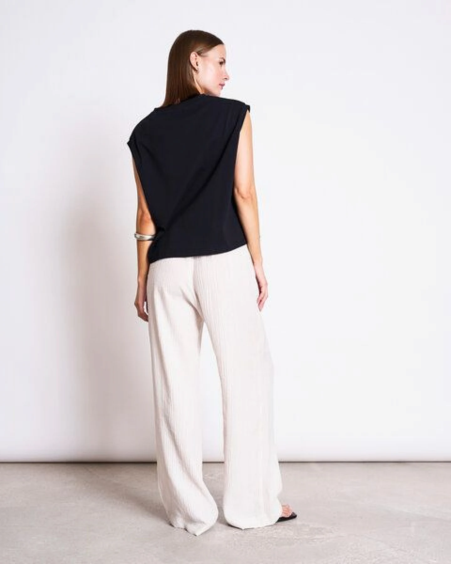JAN N JUNE Weite Crinkle-Hose HAVA – Ansicht 3