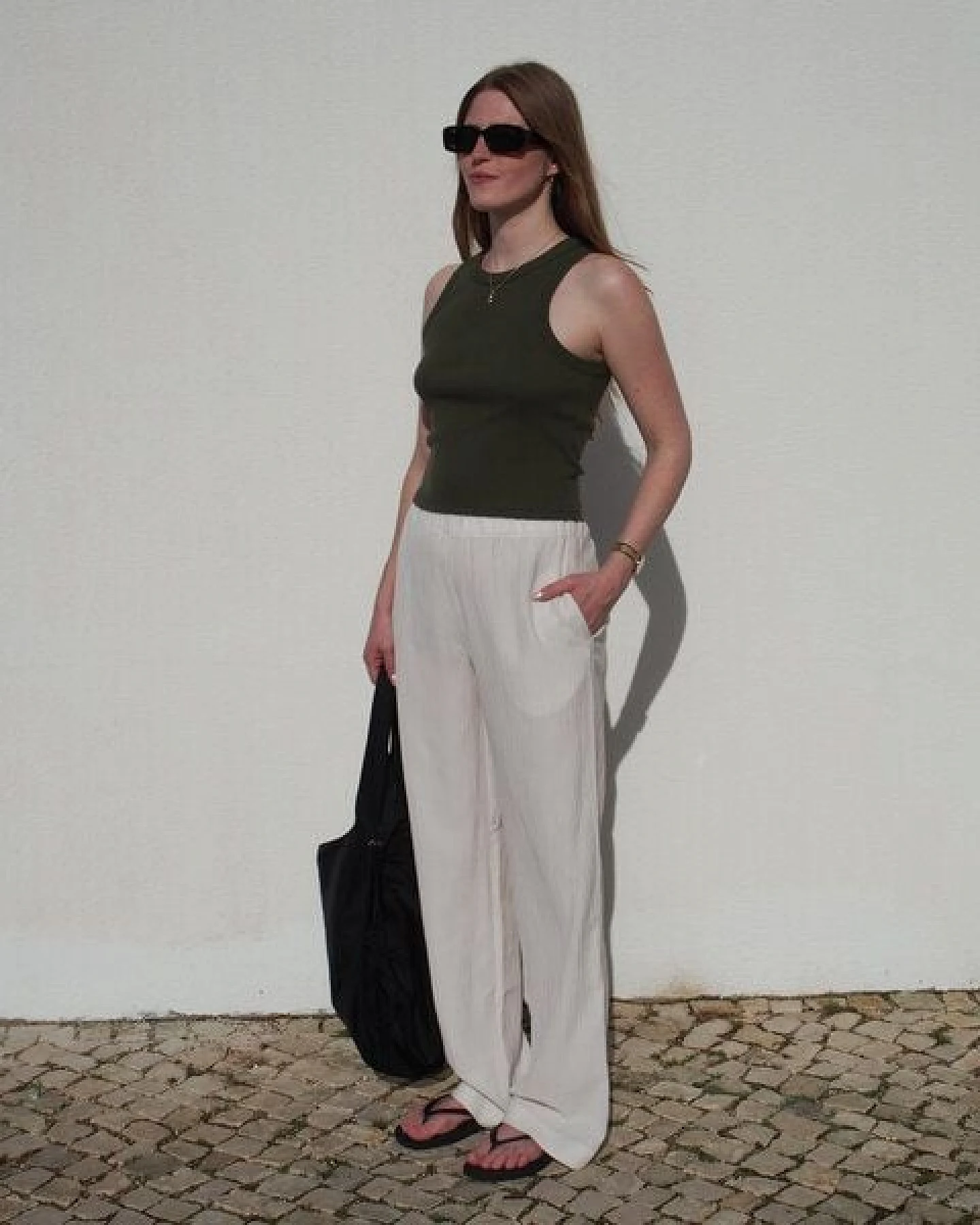 JAN N JUNE Weite Crinkle-Hose HAVA – Ansicht 4