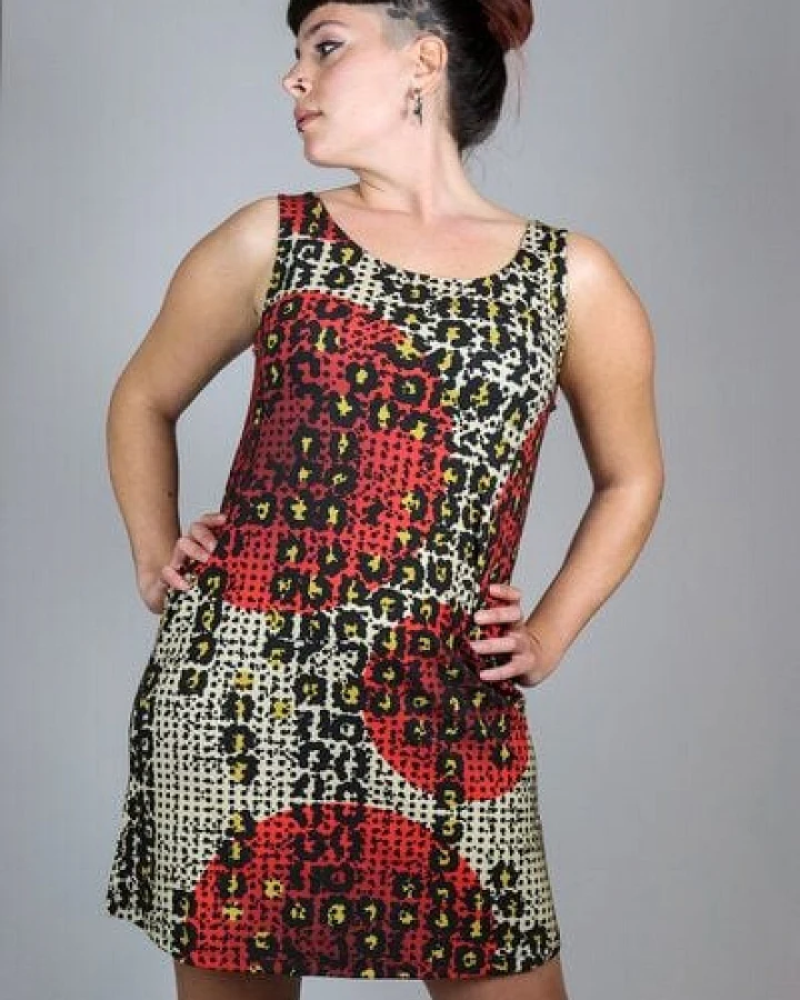 provocans EST Bambus Kleid Dotted Leo