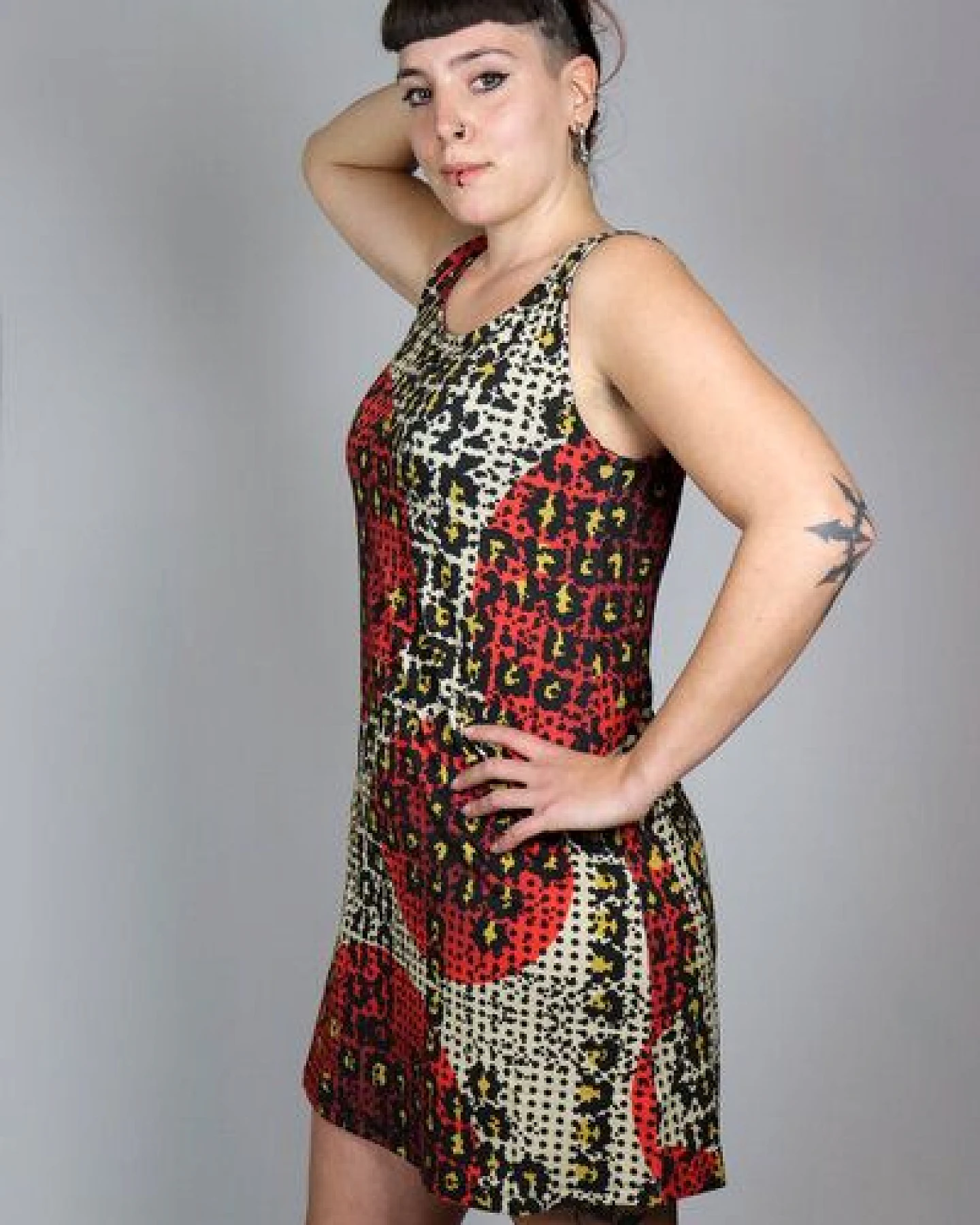 provocans EST Bambus Kleid Dotted Leo – Ansicht 3