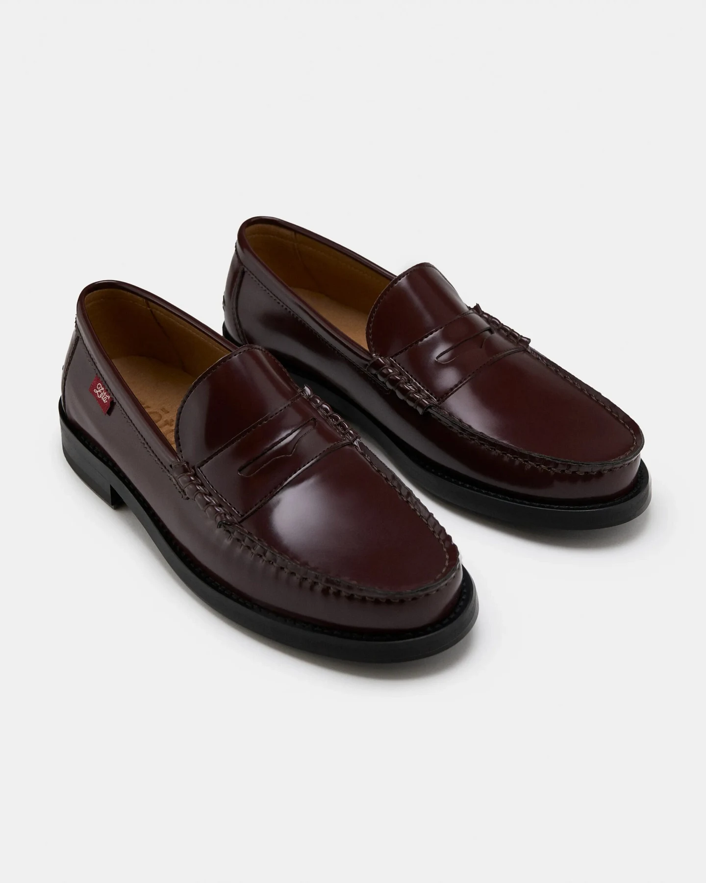 Zèta Herren vegan Loafers Unisex Braga Bordeaux – Ansicht 2