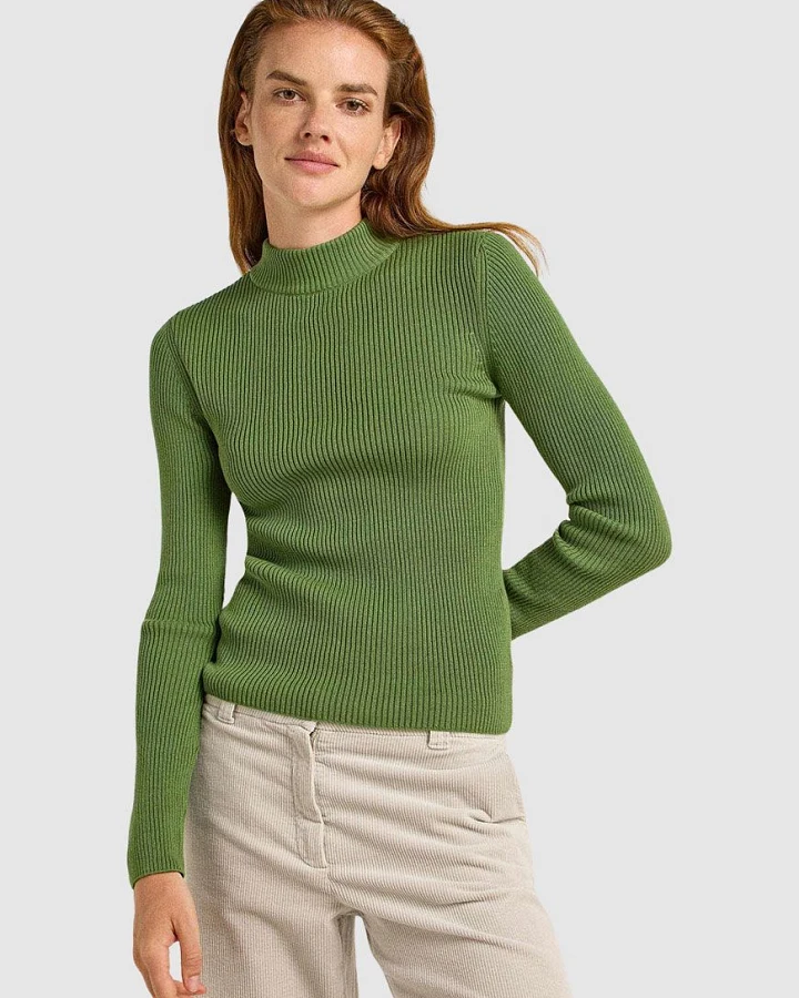 Stehkragenpullover