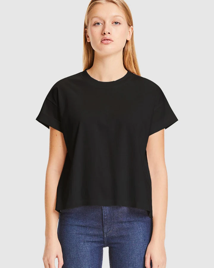 Violet Loose Roll Up T-Shirt