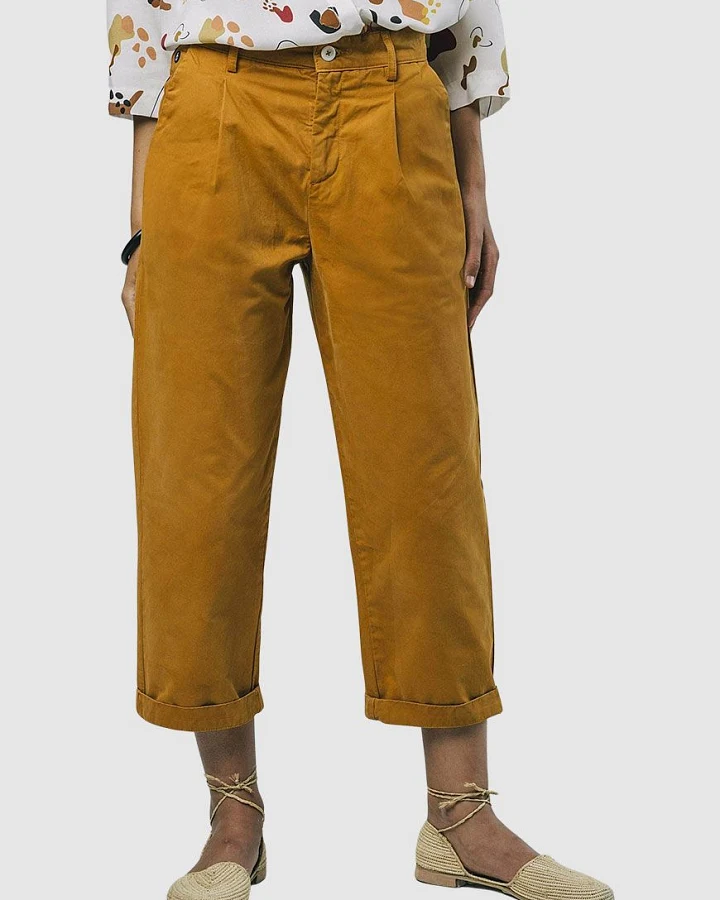 Inka Gold Pleated Pant