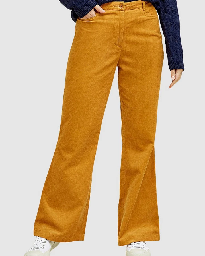 Luna Corduroy Trousers Brown