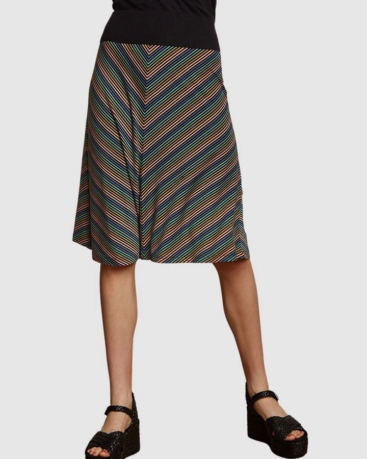 Juno Skirt Mariani Stripe
