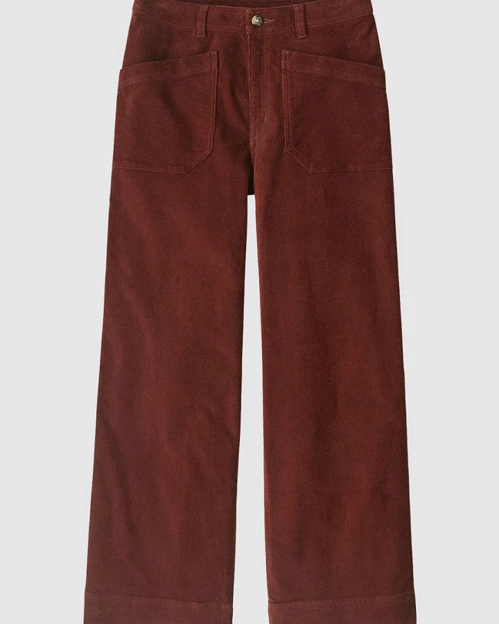 W's Wide Leg Cord Pants
