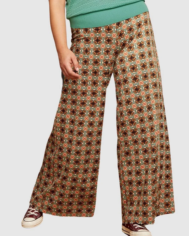 Border Palazzo Pants Casey