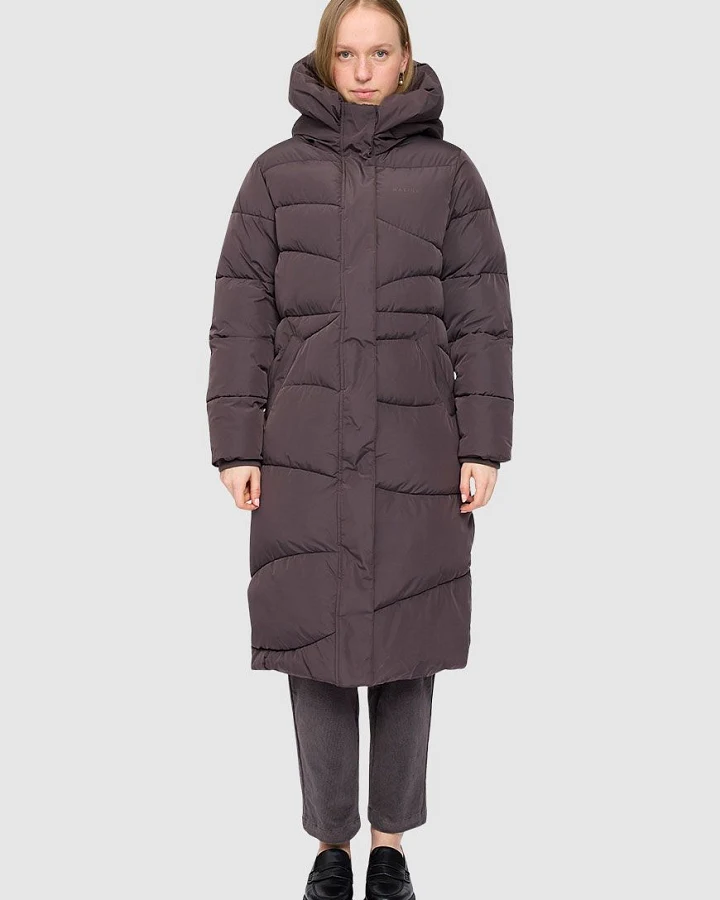 Waves Quilt Puffer Coat