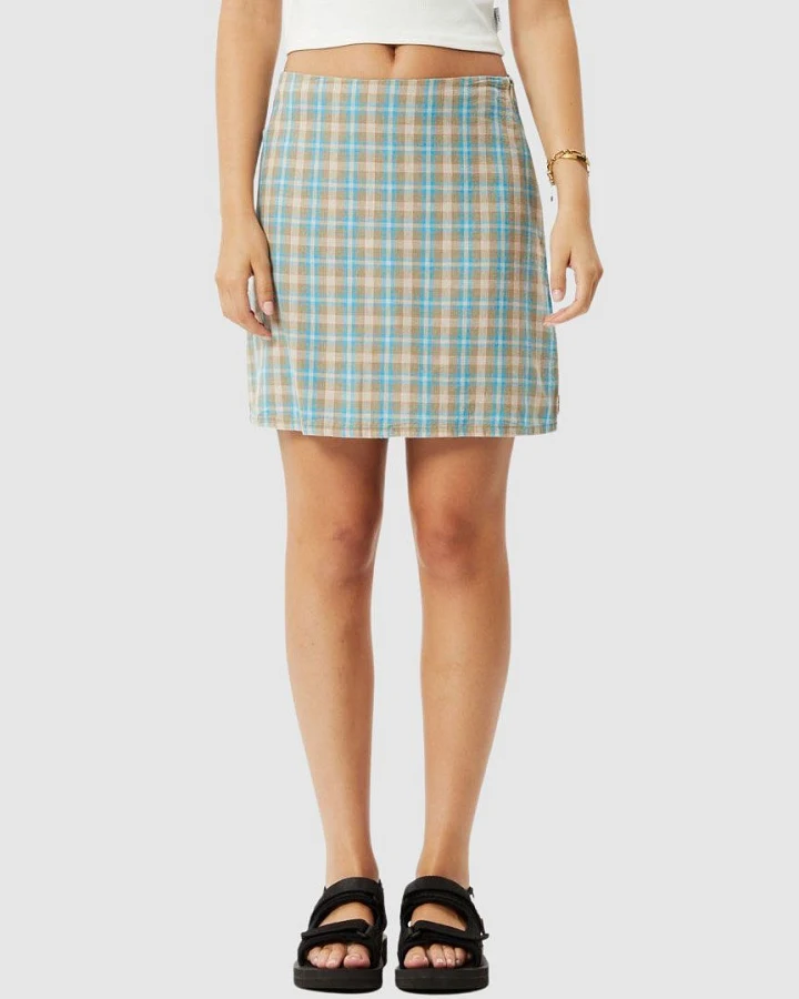Millie Hemp Button Up Skirt
