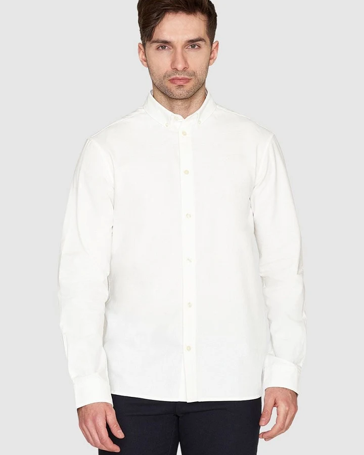 Harald Small Owl Oxford Regular Fit Shirt