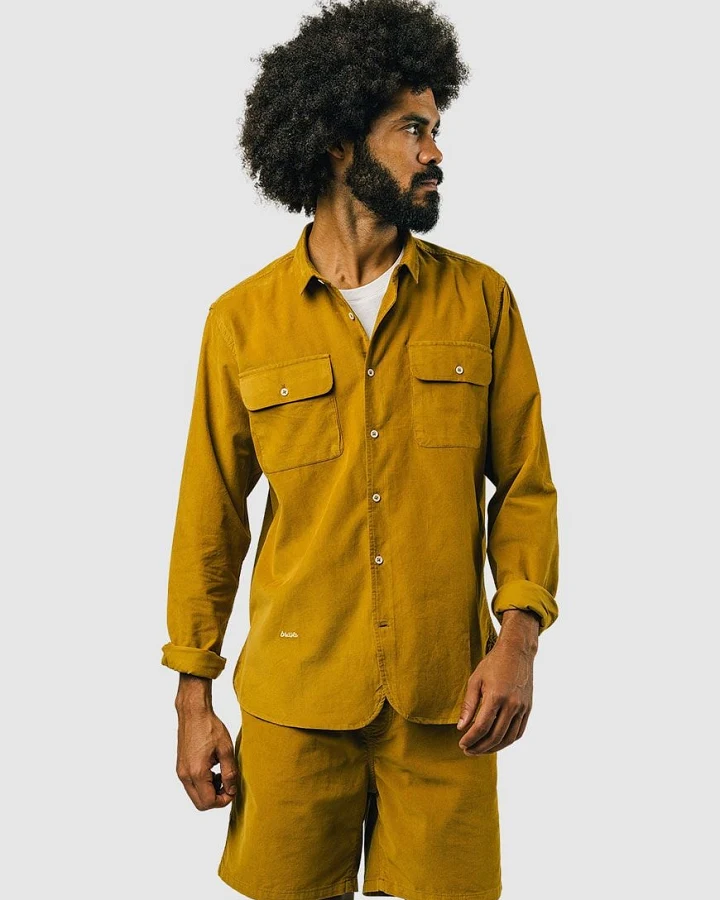 Lightweight Corduroy Pocket Shirt