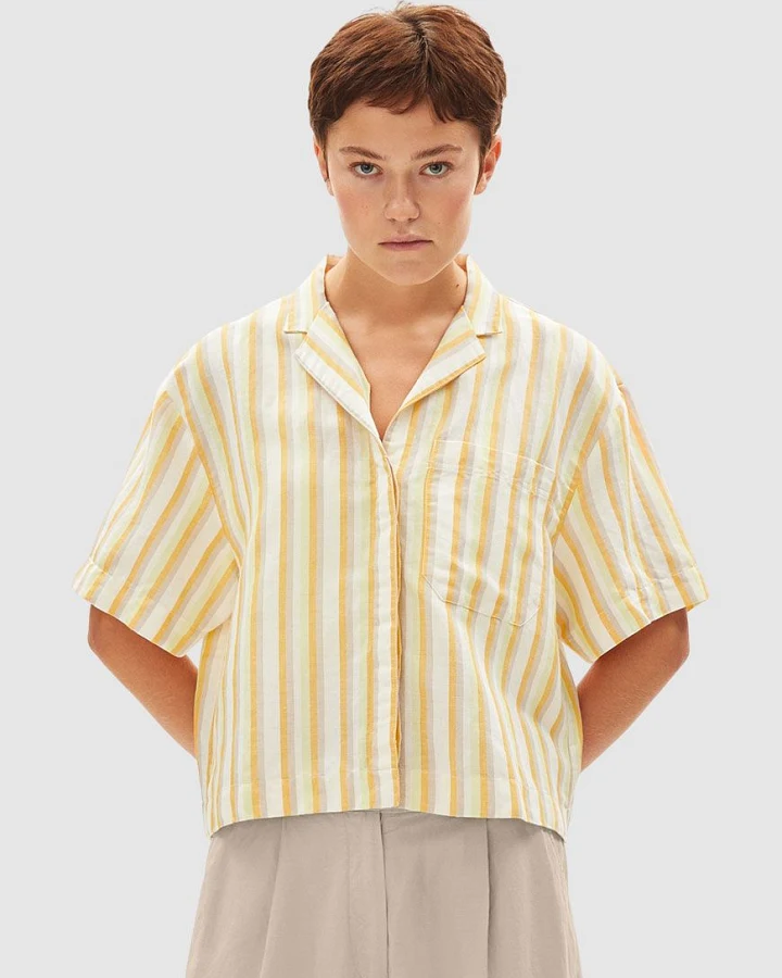 Leaanne Striped Lino