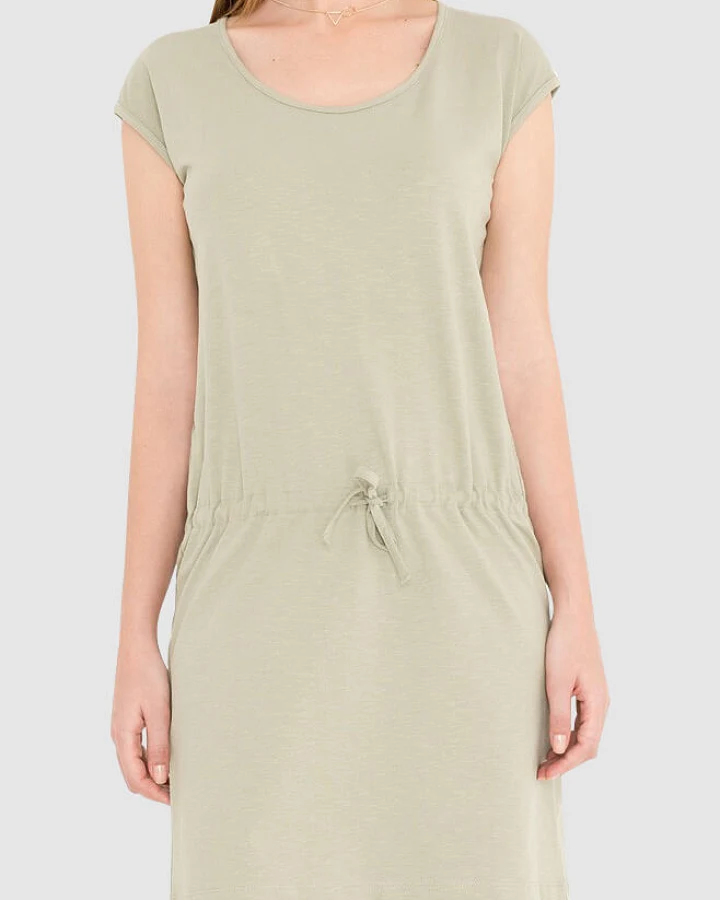 Aliye Dress Tea Green