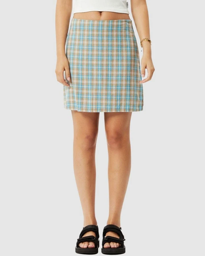 Millie Hemp Button Up Skirt
