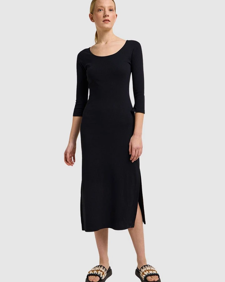 Ripp-Kleid