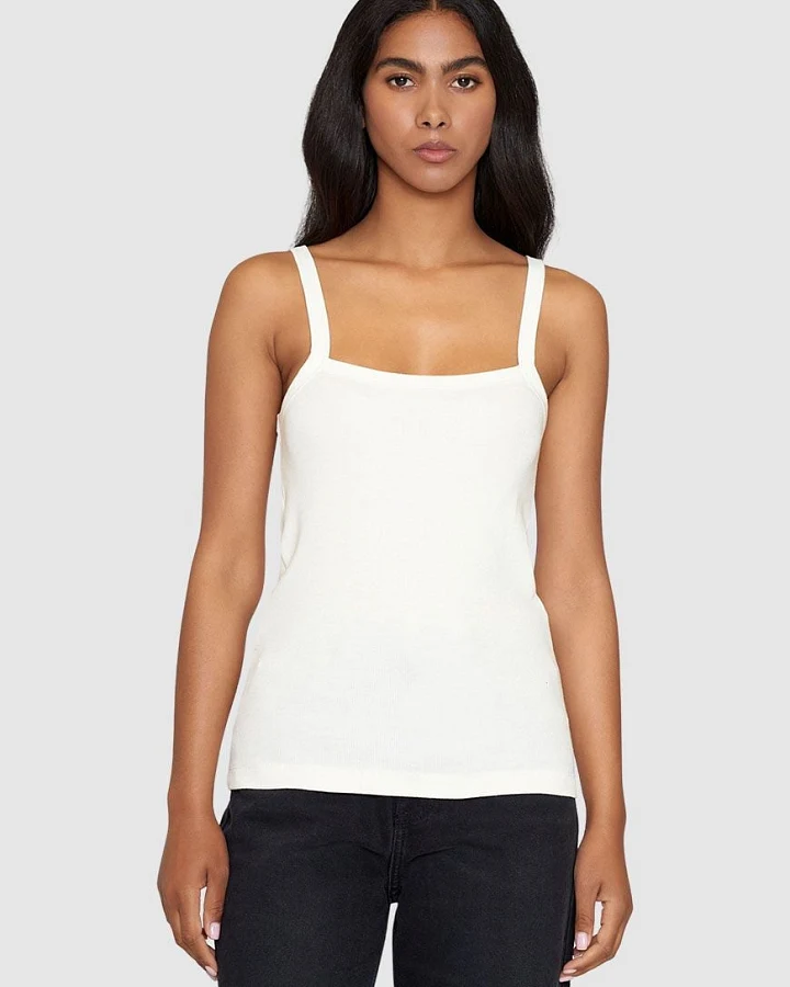 Rib Strap Top