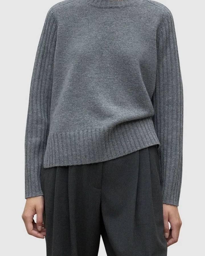 Eucaliptoalf Round Knit Woman