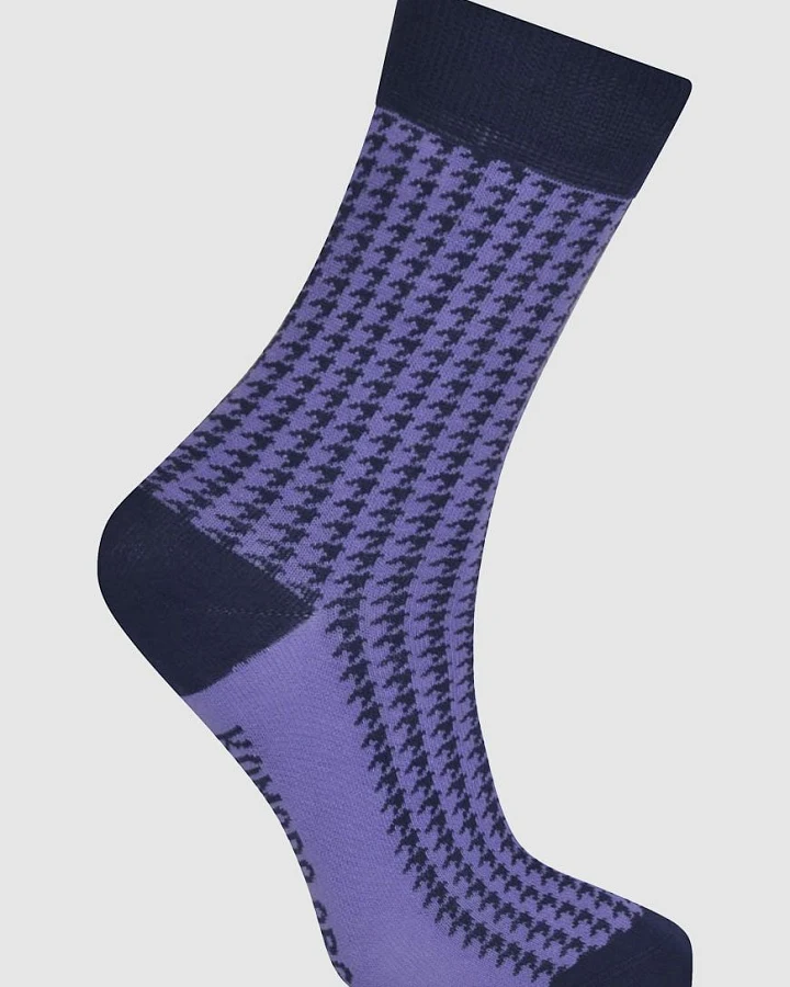Micro Dogtooth Socks