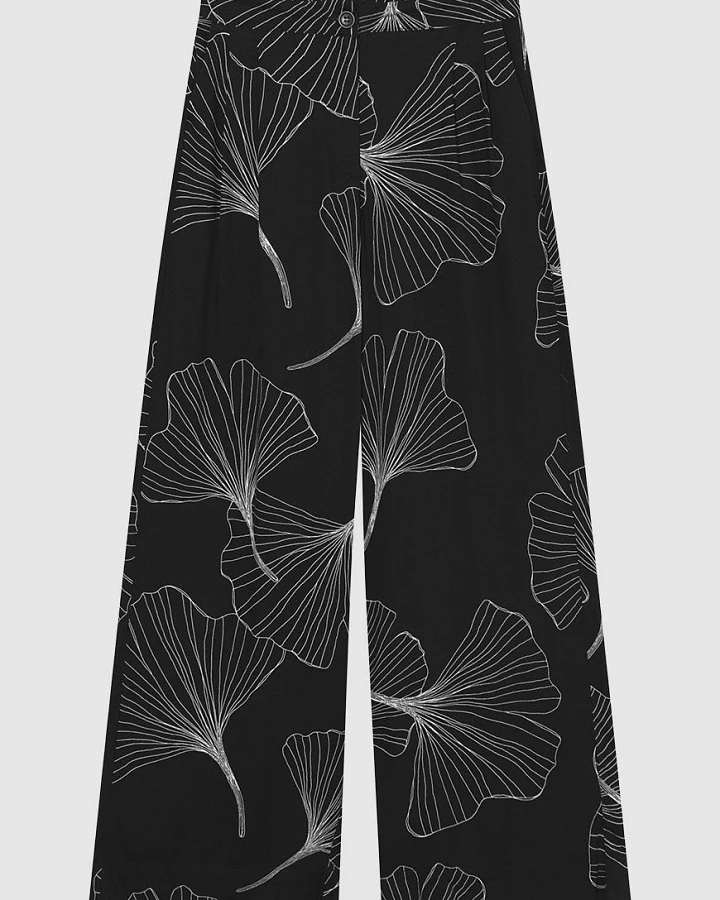 Floating Flare Palazzo Trousers