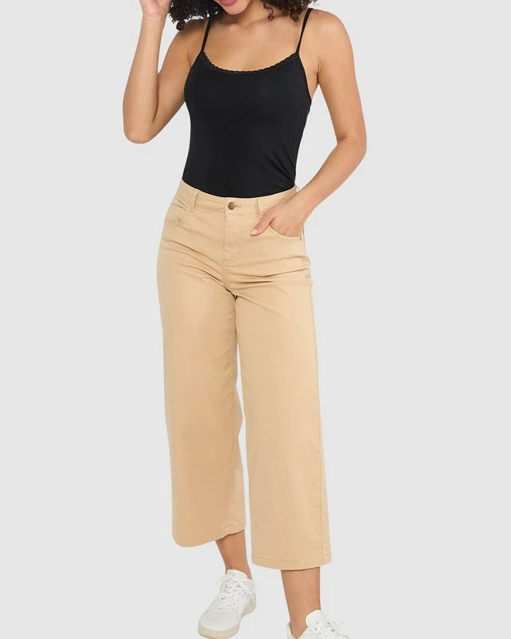 High Waist Culotte