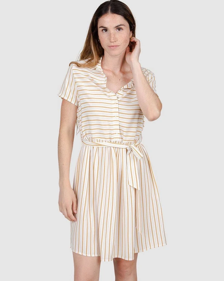 Mix Midi Dress