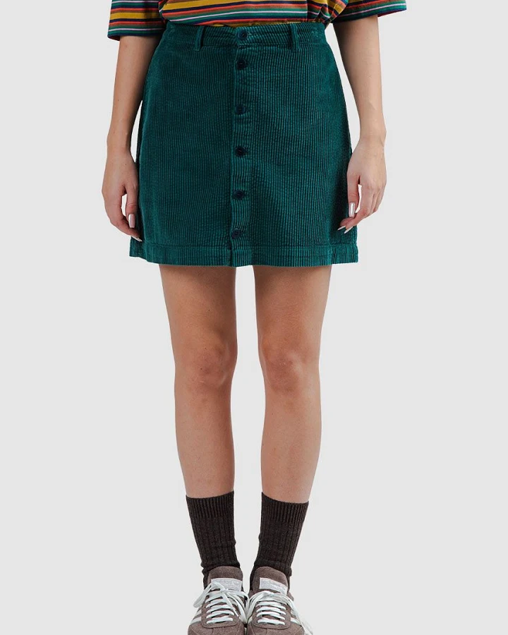 Corduroy Mini Skirt