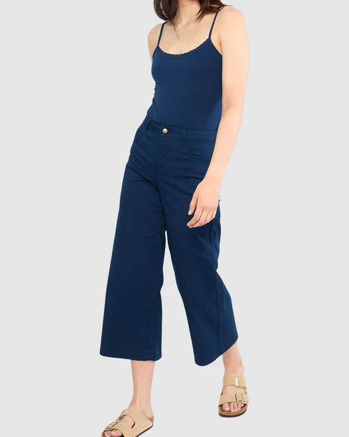High Waist Culotte