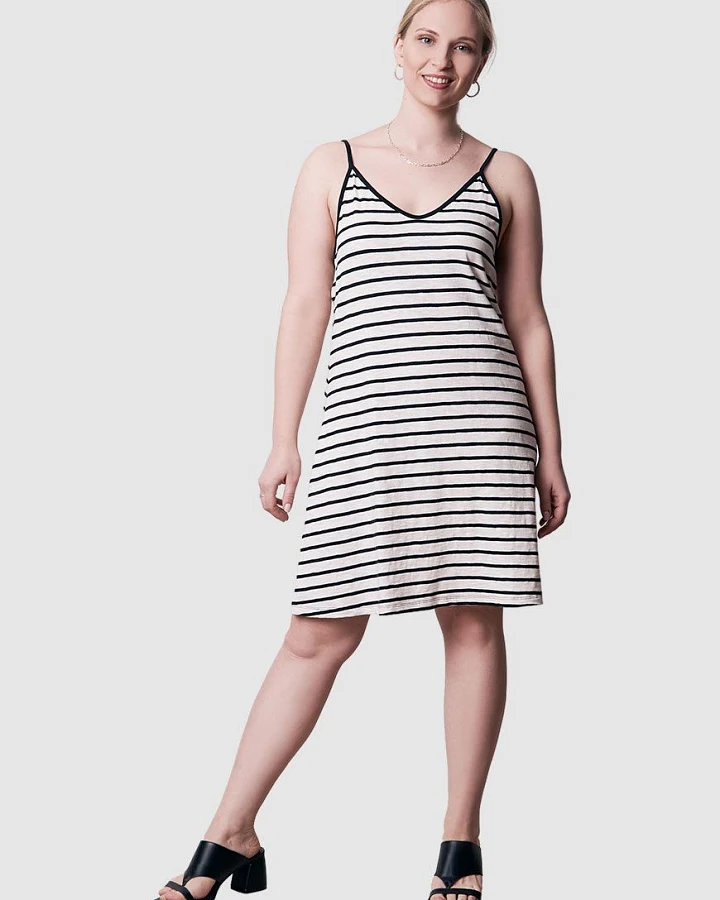 Easy-Stripe Kleid